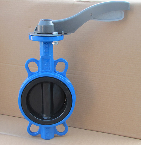 the actual photo of wafer handle butterfly valve